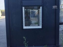 20 Fuß Büroncontainer / Anthrazit / Aufenthaltsraum / mobiles Büro