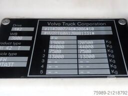Volvo FH 540 vin: YV2RT60A1JB881331 EURO6  2X FUEL TA...