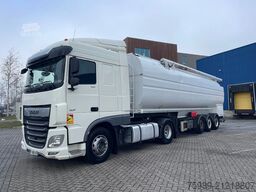 DAF XF 480 + bj 2013  semitrailer TSCI, AUGER, 8 co...