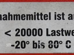 Linde C-Haken / Wechselgestell 80 V max. 6 PZS