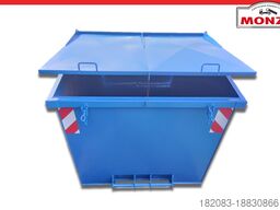 Monza 7 m³ - Absetzmulde - Stahldeckel