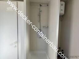 Decker Containerbau Sanitärcontainer 10ft, Dushe und WC