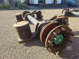 SAF B19-19K / SBK1937-11S/TRAILER AXLE /SINGLE TIRE...
