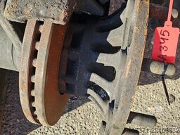 SAF B19-19K / SBK1937-11S/TRAILER AXLE /SINGLE TIRE...