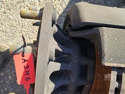 SAF B19-19K / SBK1937-11S/TRAILER AXLE /SINGLE TIRE...