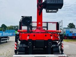 Wiese Baustoffauflieger mit Fassi Kran F240
