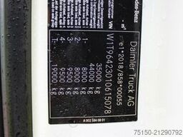 MERCEDES-BENZ 3545 8x4 BB RETARDER BORDMATIK AHK Nr.: 078