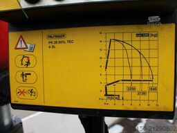 MERCEDES-BENZ MB 2545 6x2 - KRAN PALFINGER PK 20.501L Nr.: 185