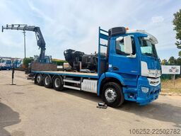 Mercedes-Benz AROCS 3240 8x4 PRITSCHE + KRAN X-HIPRO HIAB 192...