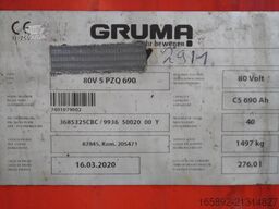 GRUMA 80 Volt 5 PzQ 690 Ah