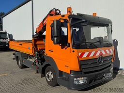 MERCEDES-BENZ Atego 818 K Atlas Kran Funk 2 x AHK Standheizung