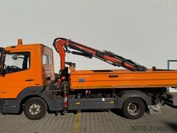 MERCEDES-BENZ Atego 818 K Atlas Kran Funk 2 x AHK Standheizung