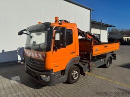MERCEDES-BENZ Atego 818 K Kran Atlas Funk Standheizung 2xAHK