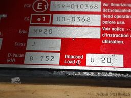 Jost Occ koppelschotel JSK37C + montageplaat Jost