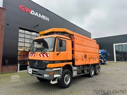 Mercedes-Benz Actros 3340 6x6 Kanalreinigung + Wasserruckgewi...