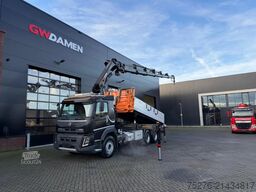 Volvo FMX 460 6x4 3 zijdige Kipper/ Hiab 288 E-6,Winc...