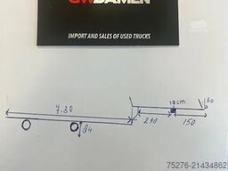 Lintrailers 2LSDU 17-20 , Extendable