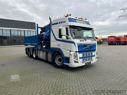 Volvo FM 420 6x2 Tractor unit / SZM HMF 4720 + Flyjib...