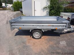 NEU Rückwärtskipper 1350 kg 2,56 m 1-Achser Hydraulik Kipper Anhänger