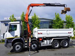 Mercedes-Benz Arocs 3236 8×4/ 90 tho. km / Fassi F155A