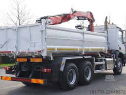 Mercedes-Benz Arocs 2636 / 6x4 / HDS Fassi / 3-Way Tip