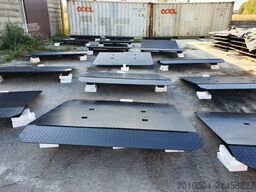 Stahlrampe Rampe Containerrampe Schwerlastrampe Auffahrampe