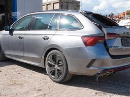 SKODA Octavia Combi RS Unfall Motor Ok Airbags Ok