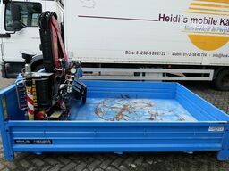 MULTICAR Abrollcontainer mit Kran, 2.800mm lang, 995kg