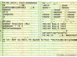 KRAKER CF-Z / Liftachse / Alu-Felgen