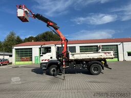 MAN TGM 18.340 4x4 BB / Palfinger PK 1300 / Korb