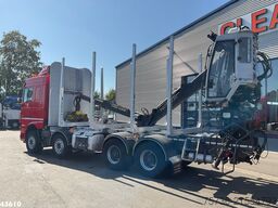 DAF FAD XF 530 8x4 Holzkran