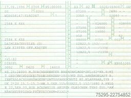 Mercedes-Benz SK 2544 V8 6x4 3-S-Kipper Bordmatic AHK