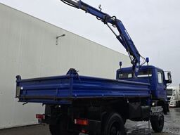 MAN 17.232 4x4 Allrad Meiller Kipper Kran Atlas 60.1
