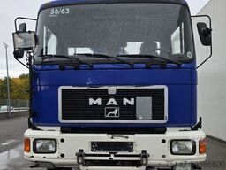 MAN 17.232 4x4 Allrad Meiller Kipper Kran Atlas 60.1