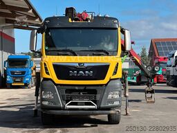 MAN TGX  33.540 6x4 BL  Langholz TAJFUN