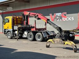 MAN TGX  33.540 6x4 BL  Langholz TAJFUN