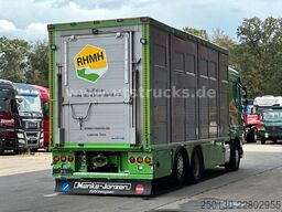 DAF XF 480 LL 6x2 3.Stock Menke Viehwagen m. Hubdach