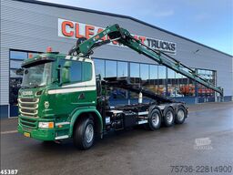 Scania G 490 8x4 Euro 6 Hiab 24 Tonmeter laadkraan