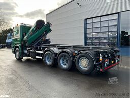 Scania G 490 8x4 Euro 6 Hiab 24 Tonmeter laadkraan