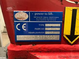 Scania P 340 Euro 6 CNG HMF 25 Tonmeter laadkraan