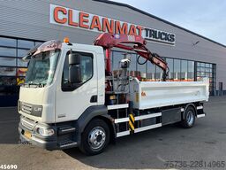 DAF FA 55 LF 220 HMF 10 Tonmeter laadkraan Just 119...