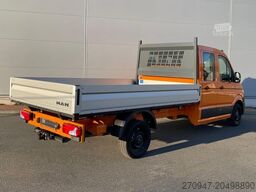 MAN TGE 3.180 Pritsche DOKA LR 4x4 ACC LED SHZ Diff.