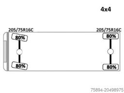 MERCEDES-BENZ Sprinter 516 CDI * EFFER 35 2S * TOP