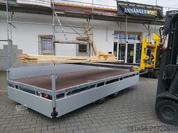 trailershop Hochlader mit Plane Spriegel 405x203x210cm lager