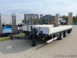 FLIEGL TPS 140 Bau mit Heckanschr. 6,2m Tandem Plattfor
