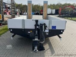 FLIEGL TPS 140 Bau mit Heckanschr. 6,2m Tandem Plattfor