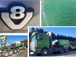 SCANIA R620/V8 & RANCKE WOOD PROCESSOR TRAILER