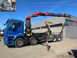 MAN TGS 35.430 8x4 Abrollkipper mit Kran Funk