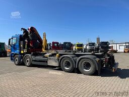 MAN TGS 35.430 8x4 Abrollkipper mit Kran Funk