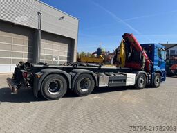 MAN TGS 35.430 8x4 Abrollkipper mit Kran Funk